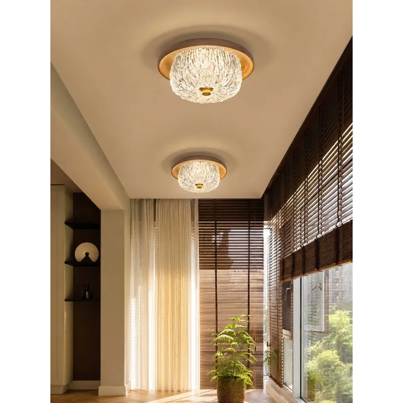 Mid Century Vintage Modern Acrylic LED Ceiling Light Entryway Corridor Hallway Balcony Cloakroom Home