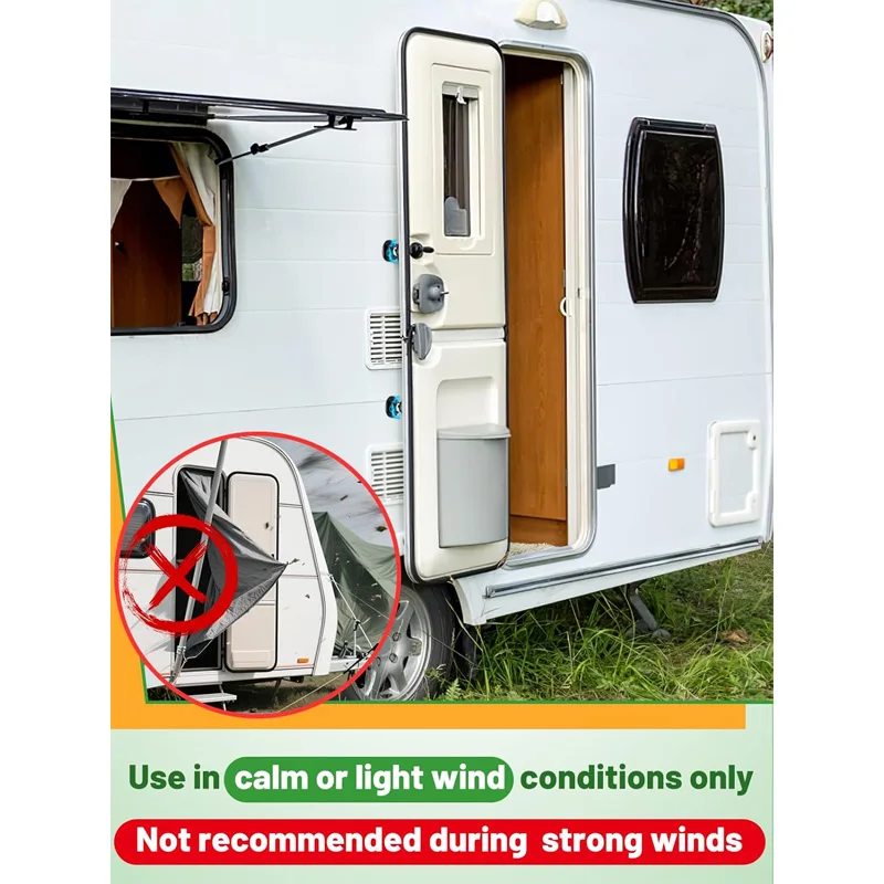 RV المغناطيسي الباب الصيد RV حامل الباب الأمتعة الباب الصيد ل مقطورة معدات التخييم موتور قارب المقصورات البضائع RV الملحقات
