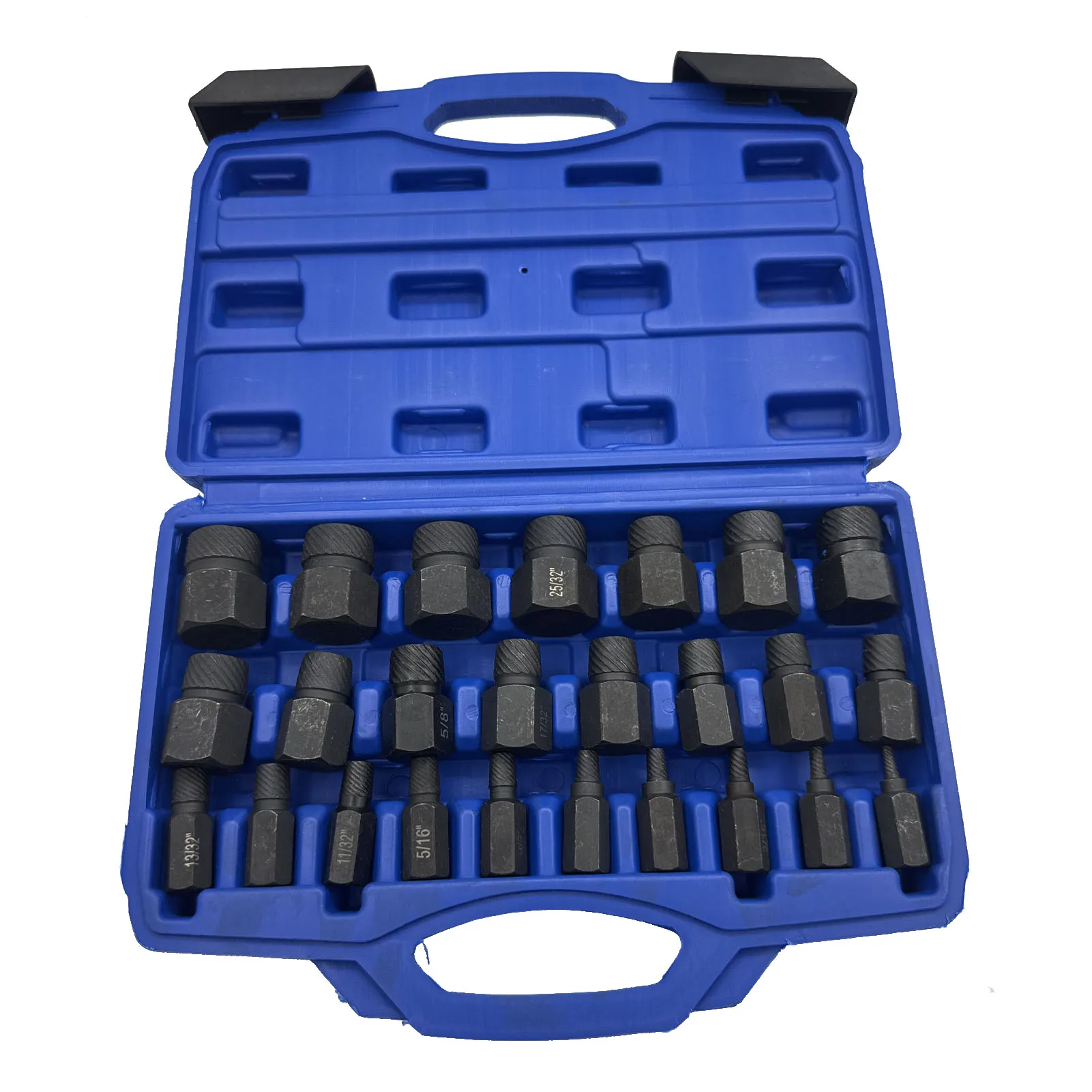 

25PCS/Set Hex Screw Extractor Set High Hardness ‌40Cr Multi Functional Damaged Broken Screw Bolt Remover