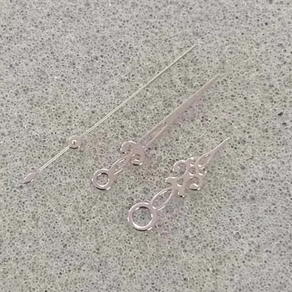 ใหม่เกล็ดหิมะรูปร่างนาฬิกามือไม่มี Luminous Blue/Silver/Gold/Rose ตัวชี้เข็มสําหรับ NH35 NH36 4R 7S การเคลื่อนไหว DIY