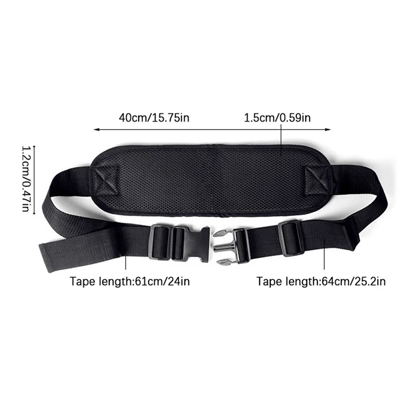 1PC Wheelchair Seats Belt Adjustable Safety Harness Fixing Breathable Brace for the Elderly Patients Restraints Straps Brace Sup