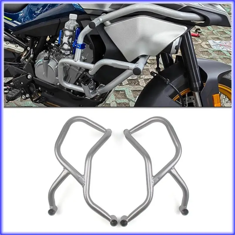 

A82E-Engine Guard Highway Crash Bar Motorcycle Frame Protection Bumper For CFMOTO 800MT 800 MT 2021-2024 Accessories