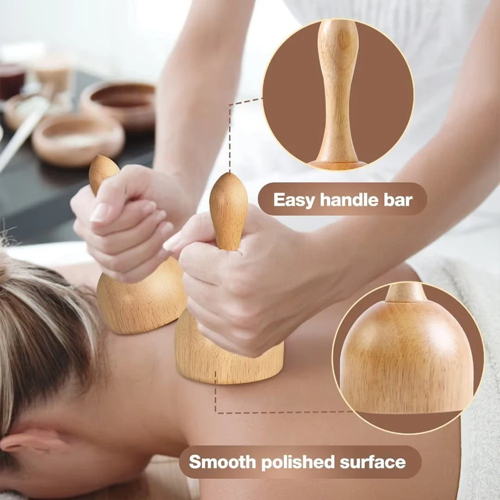 Maderoterapia-Kit d'outils de massage thérapeutique en bois, masseur en bois, rouleau en bois pour anti-cellulite, drainage de proximité lymphatique, libération musculaire