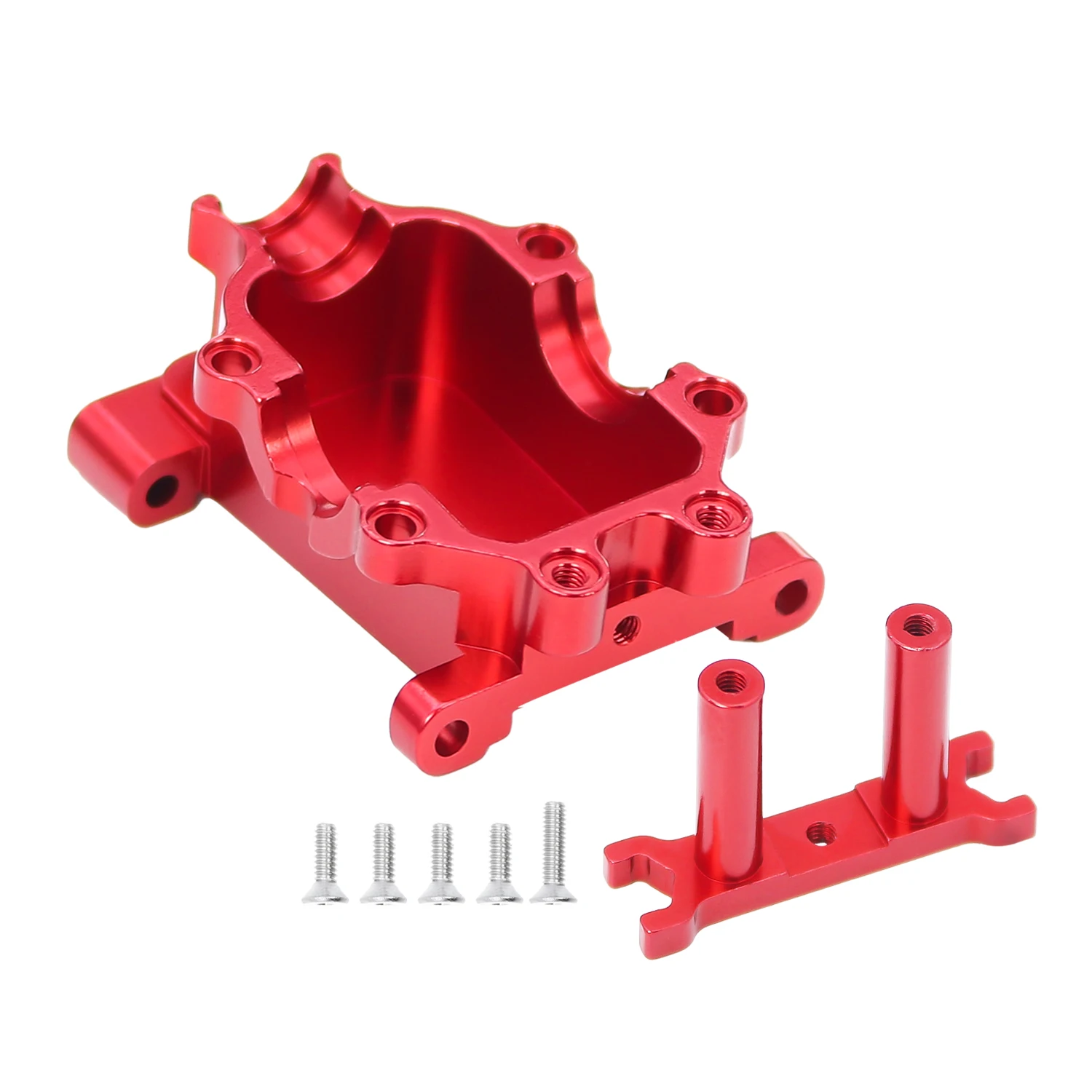 1/14 MJX H14BM 14210 14209 Aluminum Front Upper Under Gearbox Covers Differential Case For RC Car Upgrade Spare Part 14160 14161