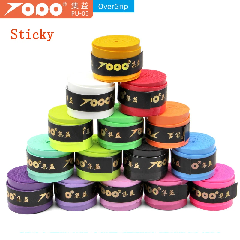 

20pcs JIYI Sticky Anti-skid Tennis Racket Grip Sweat Badminton Grips Tennis Racket Overgrips