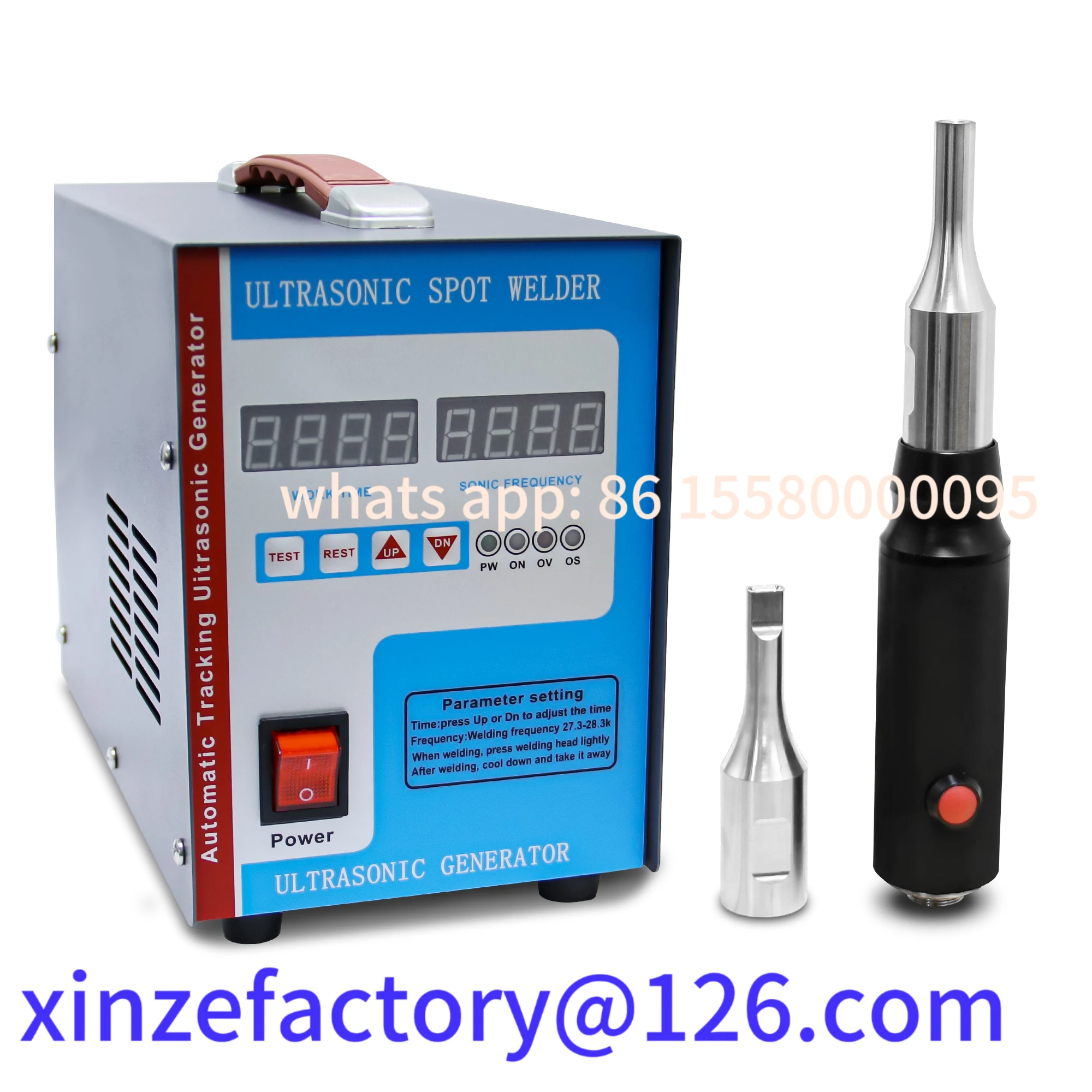 

Customizable Ultrasonic Plastic spot Welding Machine 700W Plastc Welder 28kHz Ultrasonic Welding Equipment car body repair
