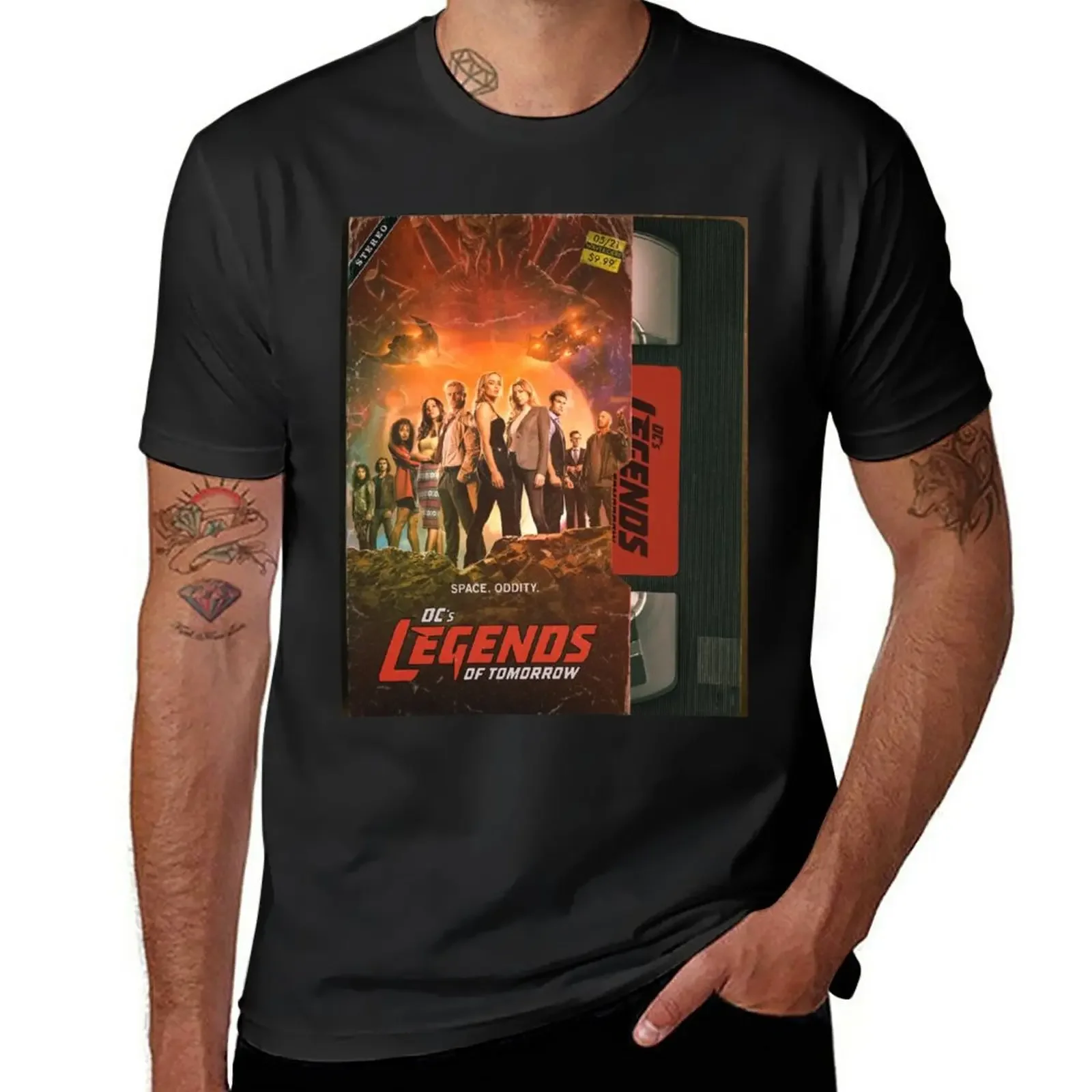 

legends of tomorrow season 6 poster T-Shirt summer tops funnys mens t shirts casual stylish