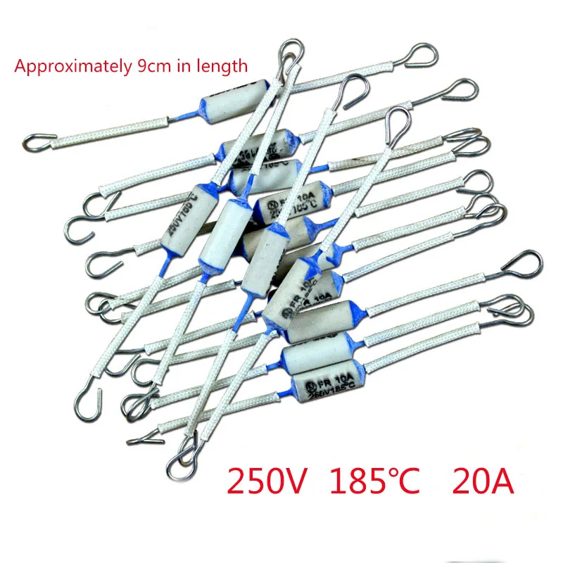 

5pcs 185 ℃ 20A 250V rice cooker temperature insurance rice cooker fuse
