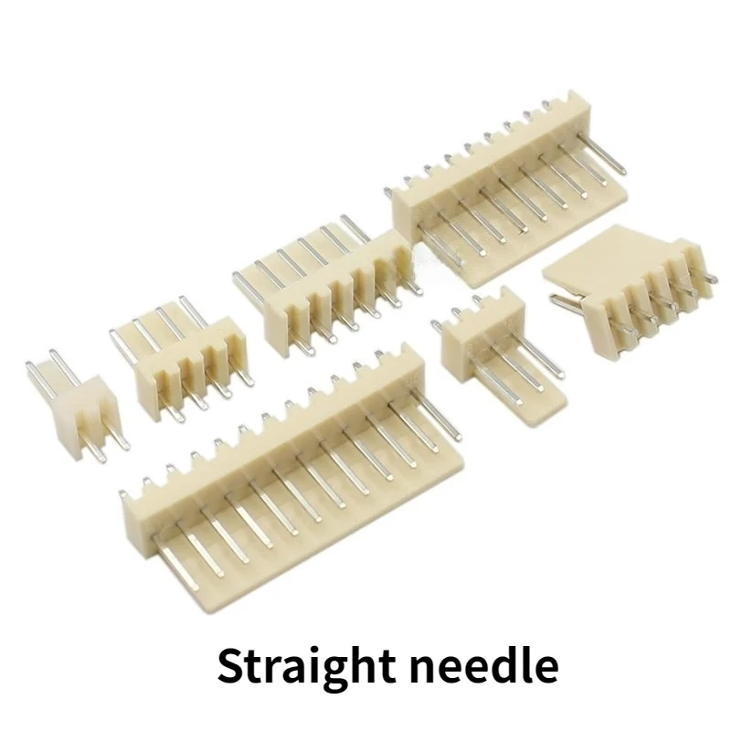 50pcs Kf2510 2p 3p 4p 5p 6p 7/8/9/10/11/12 Pin Jst Male Female Connector 2.54mm Horizontal Straight Pin Header Housings Terminal