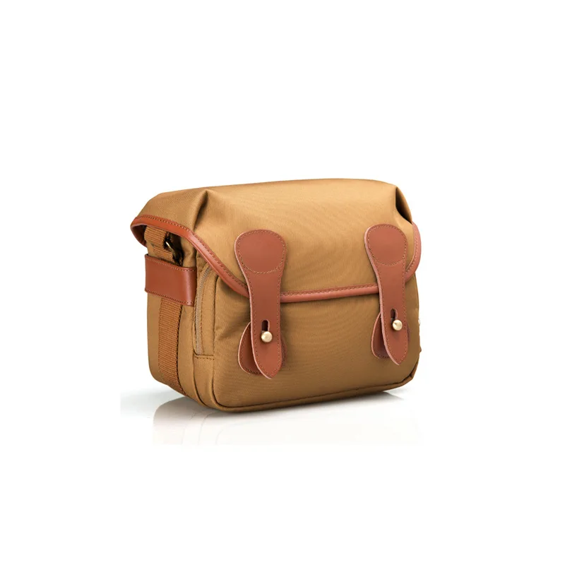 

Waterproof Retro British Style Camera Shoulder Bag Portable Video Case for Canon Sony Nikon DSLR Lens Photography Equipment