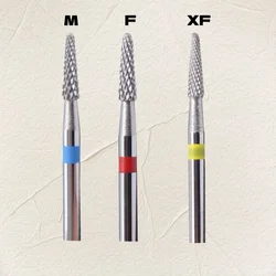 4 Grits Carbide Nail Drill Bit Electric Milling Cutter for Manicure Rotate Burr Remove Gel Polish Tools Nail Files Accesories