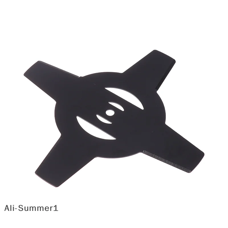 【E】شفرات رأس آلة تشذيب العشب المعدنية 150 مم عالمية 4T لملحقات أدوات جزازة العشب الكهربائية #4