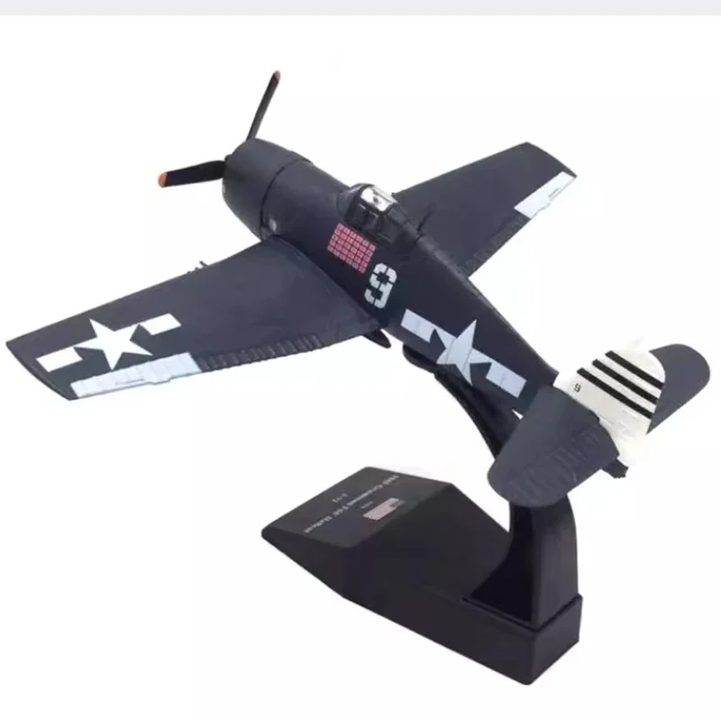 Die Cast Alloy Aircraft Model 1/72 F6f Wwii Hellcat Carrier Based Fighter Simulation Alloy Aircraft Model Collectible Gift