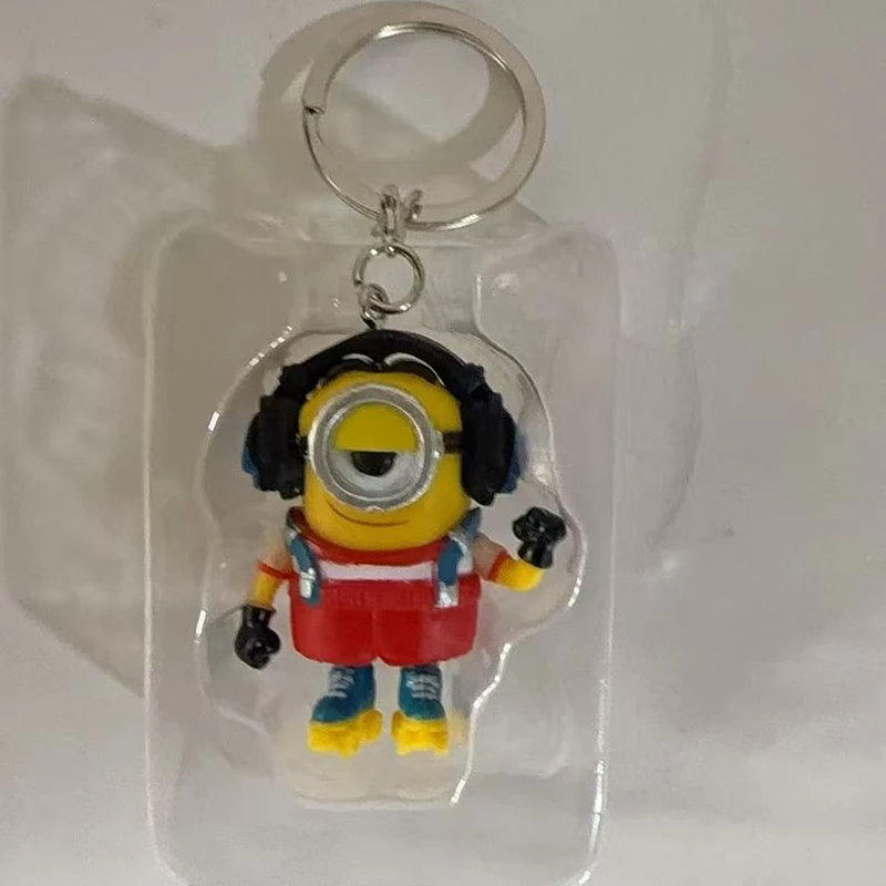 Llavero Funko Serie Minions: Pet Rock, Otto, Kung Fu Kevin, Carl, Agnes, Stuart Patinador, Bob en Pijama, Figuras de Acción, Juguetes de Colección