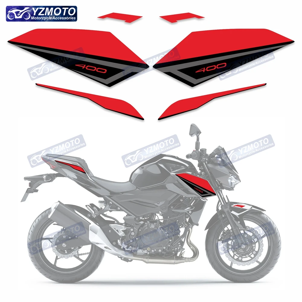 For Z400 2020 Motorcycle Accessories Full Car Fairing Decal Sticker Motorbike Reflective Waterproof Decoration Stickers Kit 3