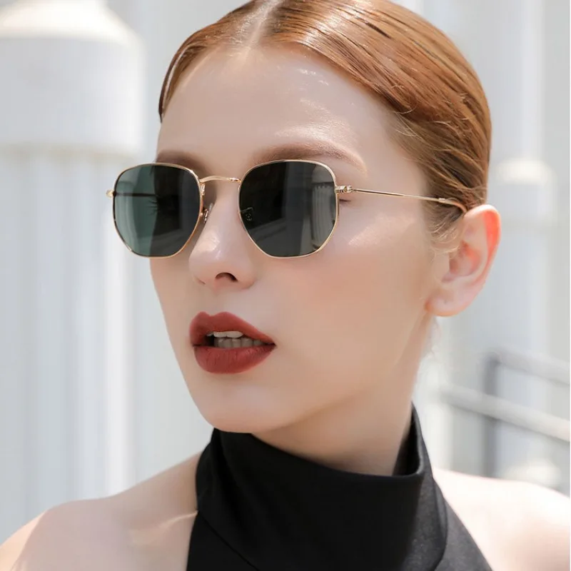 Round punk Sunglasses Men Luxury Brand Designer Retro Sun Glasses for Women Vintage Eyewear Shades UV400 Oculos De Sol