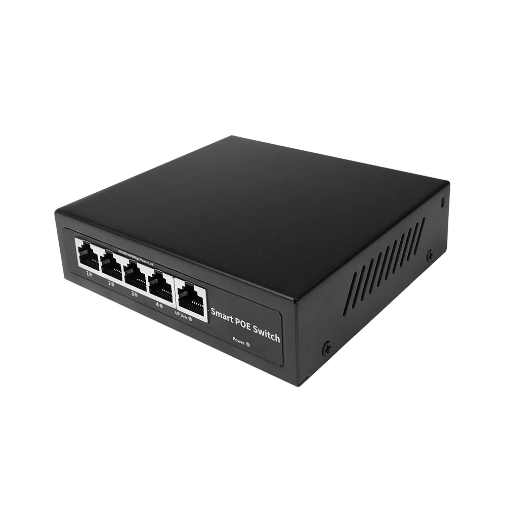 Imagem -03 - Portas Gigabit Ethernet Switch Poe Switch de Rede 48v 1000mbps para Videoconferência Câmera ip Câmera Cctv Segurança 4