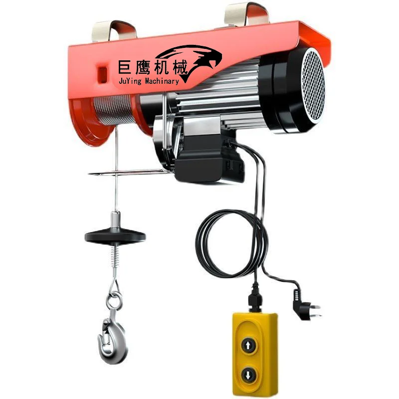 

Электрическая таль 500 кг Портативная электрическая веревочная таль Мини-электрическая таль