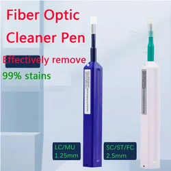 Fiber Optic Cleaner SC One Click Cleaner 2.5mm 1.25mm SC/ST/LC/FC Universal Connector Fiber Optic Cleaning Pen