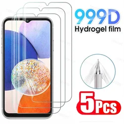 5Pcs Hydrogel Film For Samsung Galaxy M34 M33 M35 M54 M53 M55 M15 M14 M13 M23 M22 M31 M52 M14 M15 5G Screen Protector Film