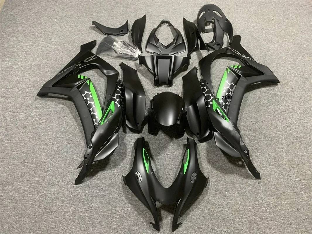 

New ABS Motorcycle Fairings Kit Fit For Kawasaki Ninja ZX10R 2016 2017 2018 2019 ZX-10R Bodywork Set Custom Black Matte