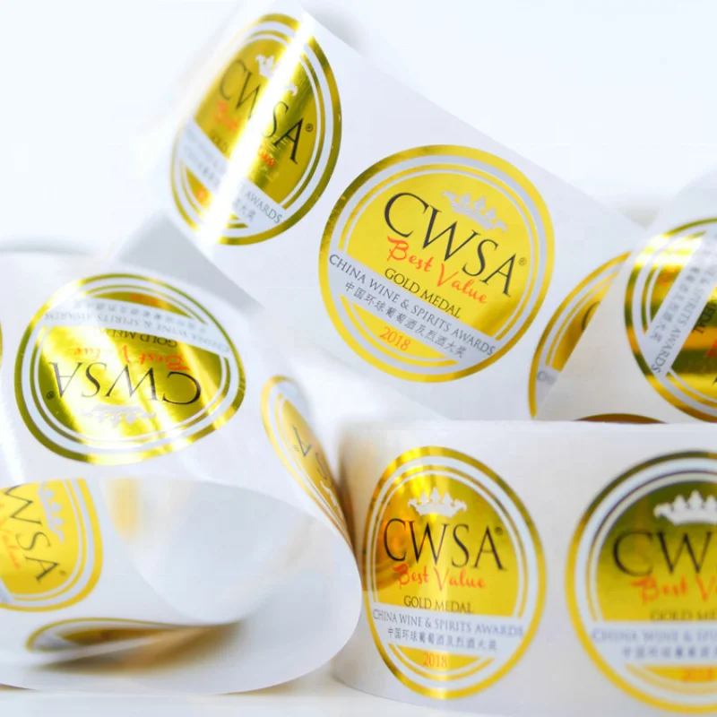 20 0 pieces.Custom.Personalized Peel Off Cheap Custom Circle Shape Made Stickers