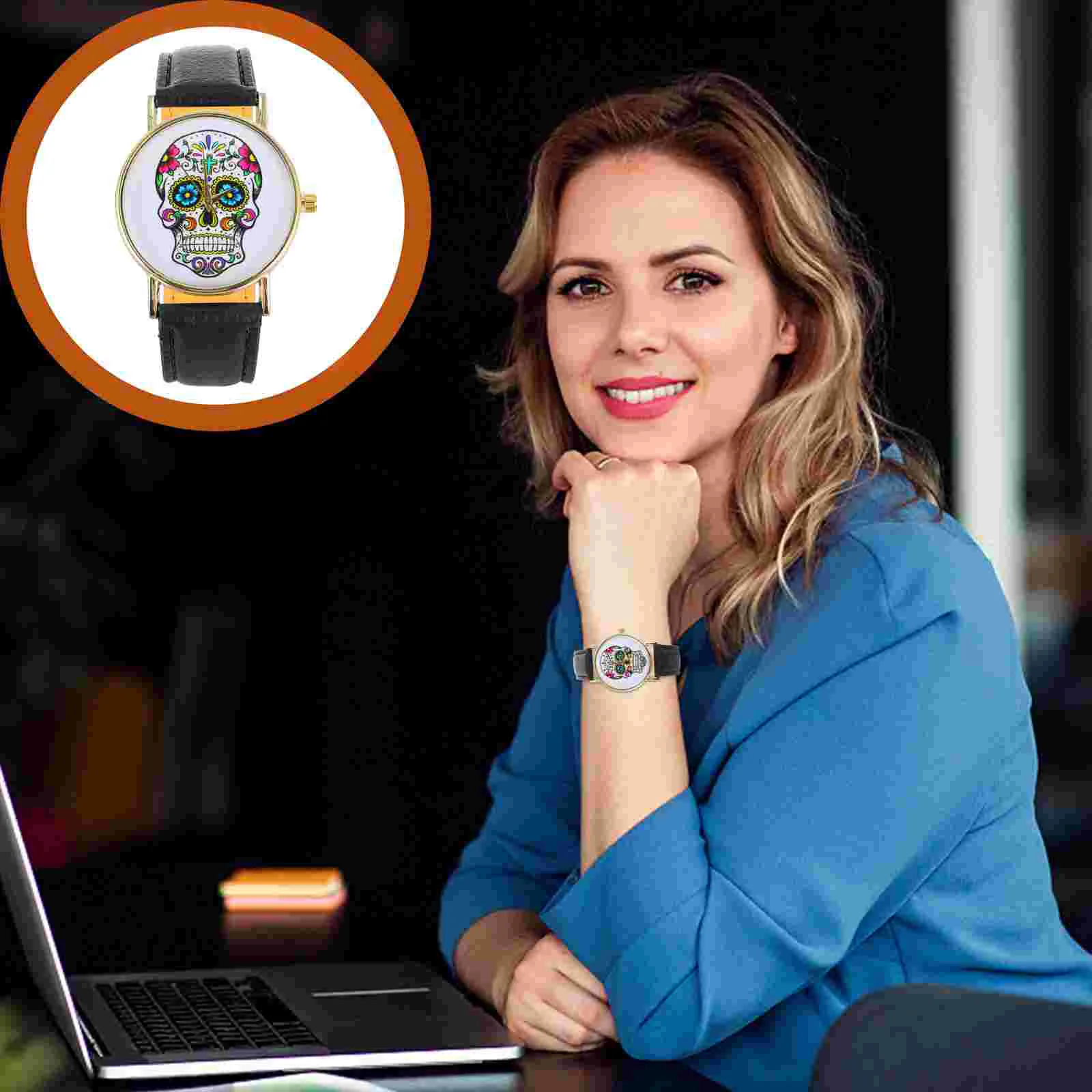 Reloj Mujer Correa Relojes Patrón Punk Cinturón Regalos Muñeca