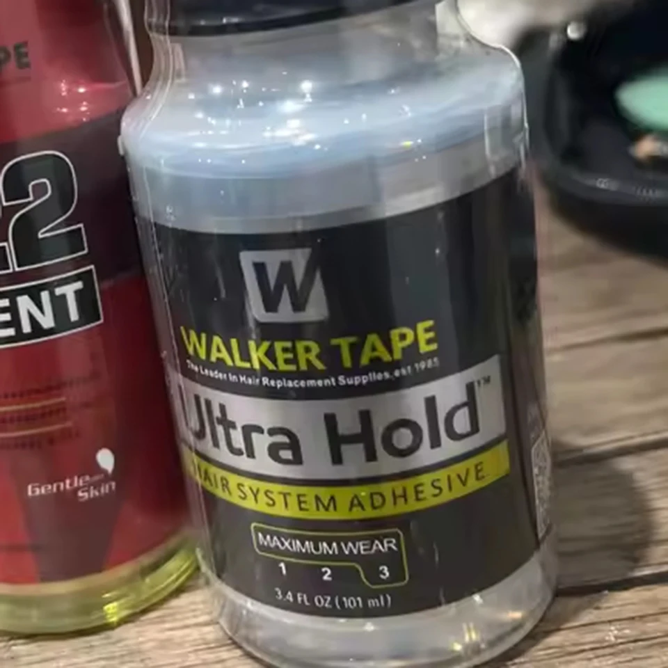 

Оптовый прозрачный клей для париков Ultra Hold Strong Bonding с эффектом сильной фиксации, водостойкий, для нанесения кистью, для замещения волос