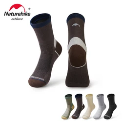 Naturehike Socks Men's Women's Sports Quick-drying Right Angle Sock Outdoor Running Hiking Mountaineering Breathable Mid-Calf