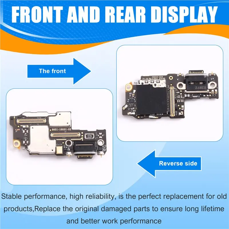 For Google Pixel 9 Pro Charging Port Board With Card Slots Smartphone Repair Parts-ABIU