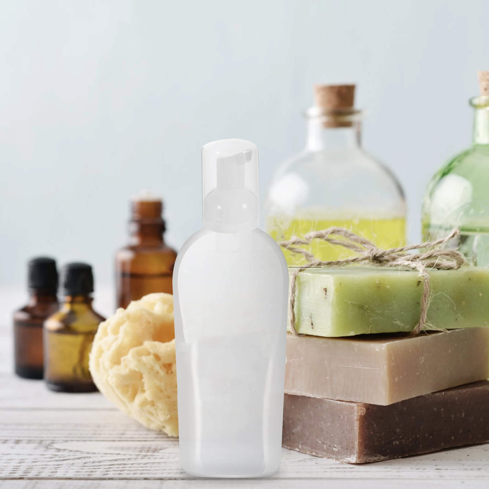 

3Pcs Foam Pump Head Press-Type Replacement for Lotion Shampoo Shower Gel Bottle Pump Nozzle Accessory Soap Dispenser Pumps