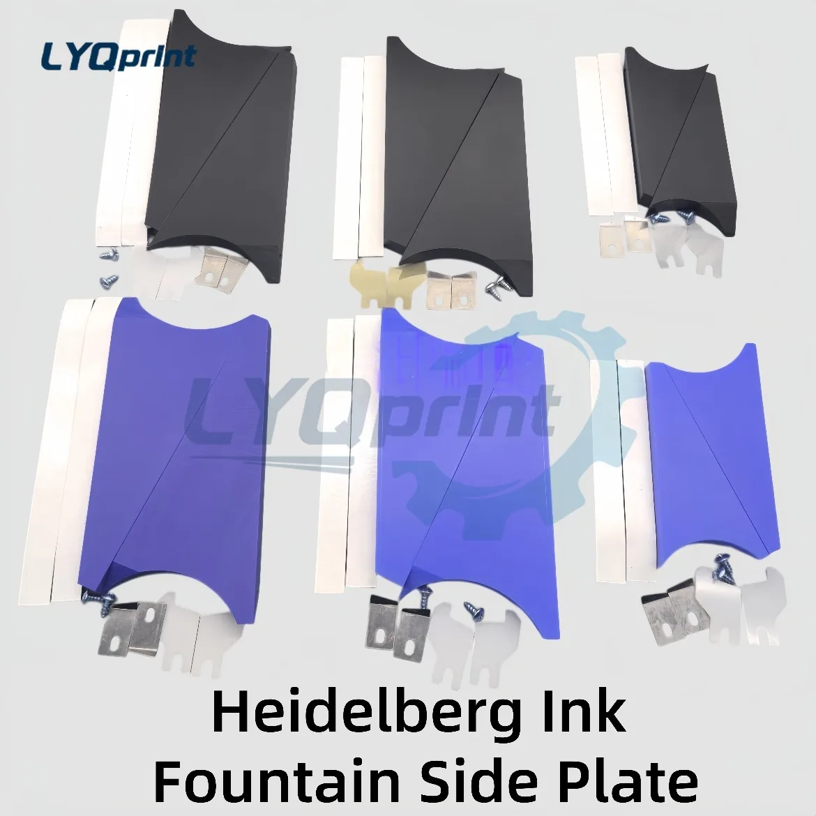 Heidelberg CD102 SM74 SM52 Ink Fountain Side Plate Ink Stop Block Triangle Printing Machine Parts