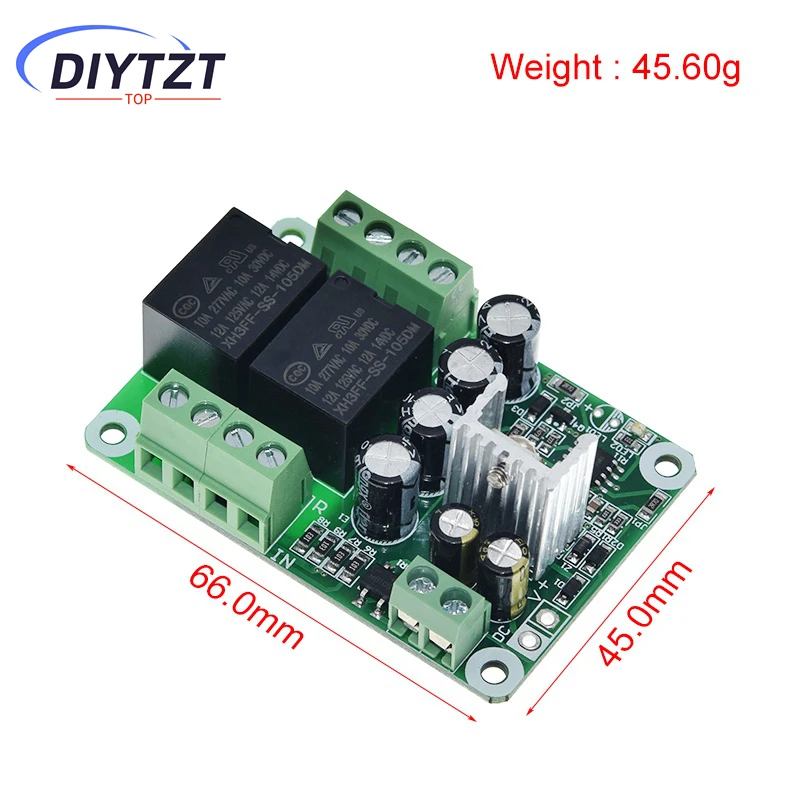 DIYTZT Power amplifier Speaker Protection Board Boot Delay DC Protect Sensitivity adjustable Stereo Amplifier Double Channel