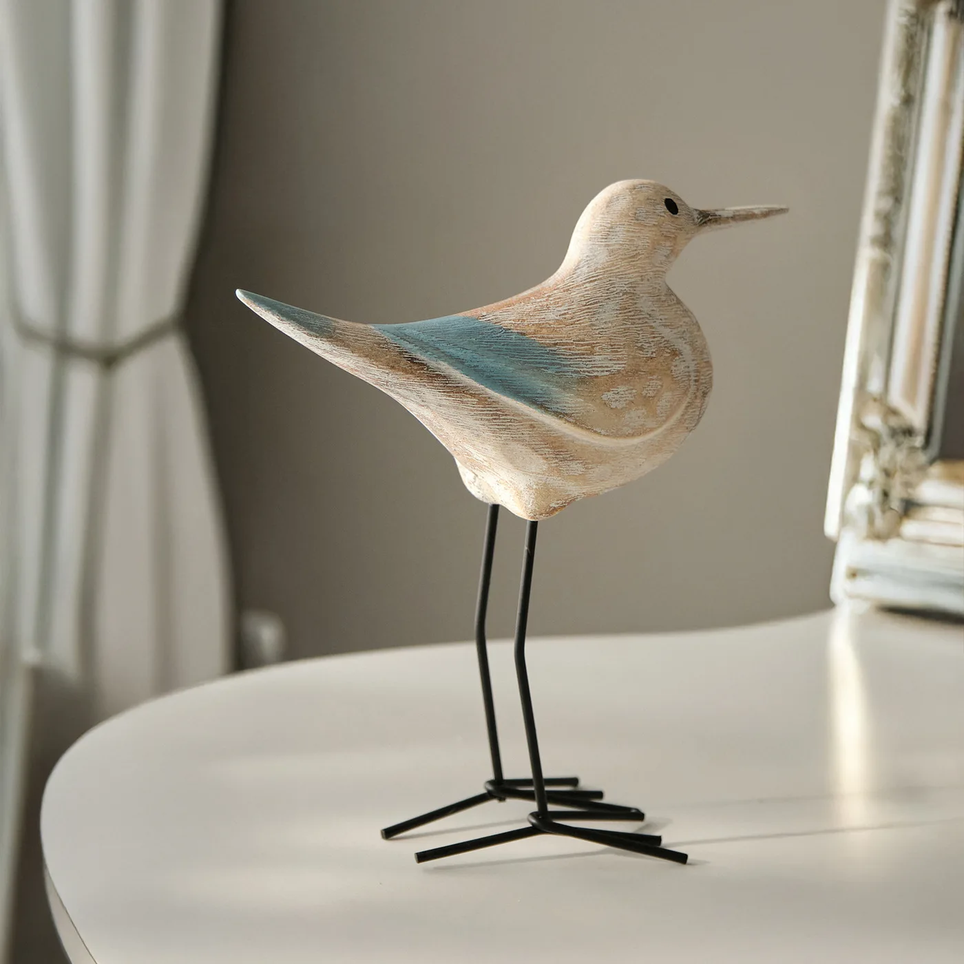Mediterranean Retro 3D Seagull Decorative Figurines for Kids' Rooms, Showrooms, TV Cabinets and Wine Cabinets - Minimalist Home