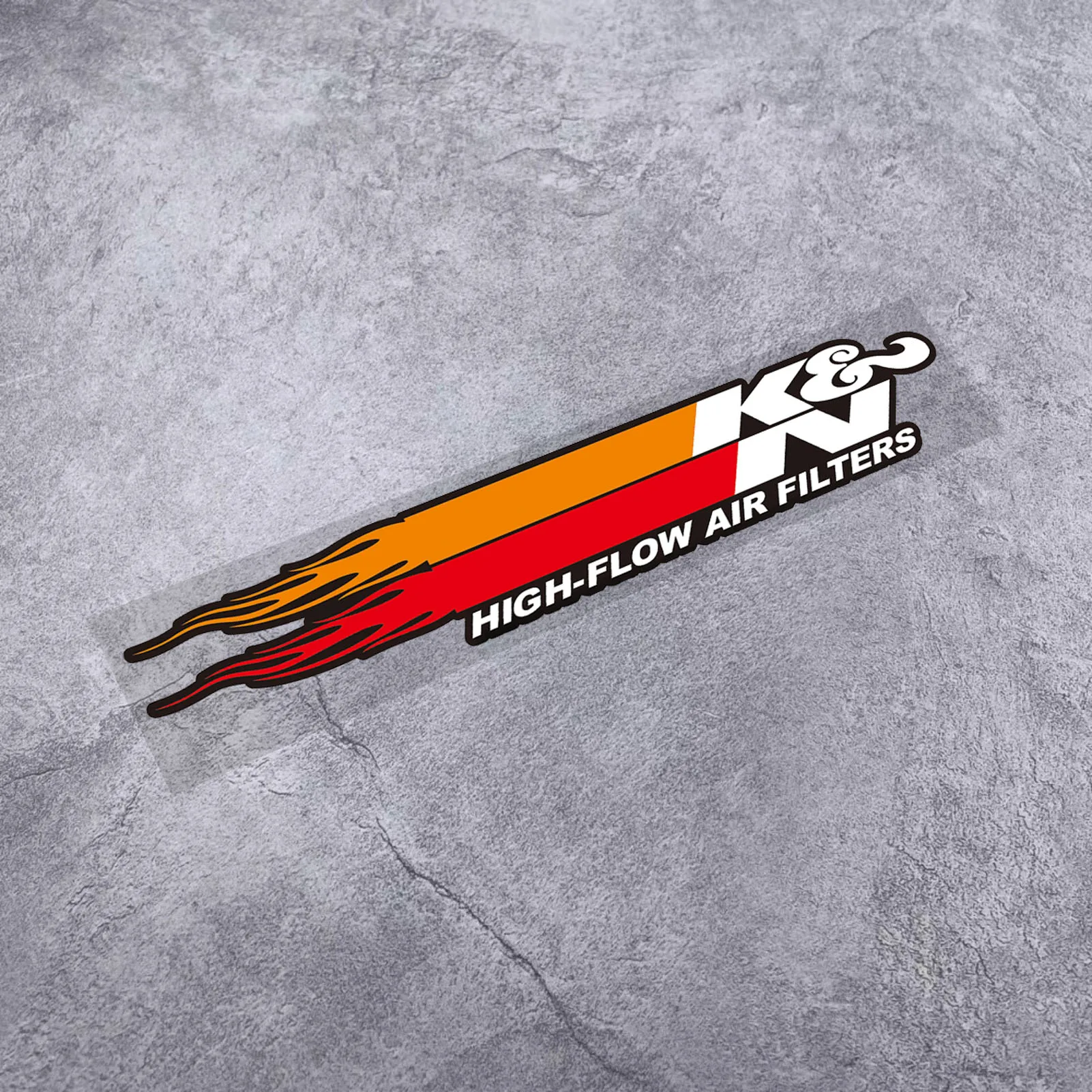 Car Styling Decals Automobile Motocross Stickers for High Flow Air Fliter Sponsor Modified Large-flow Air Intake Retrofit