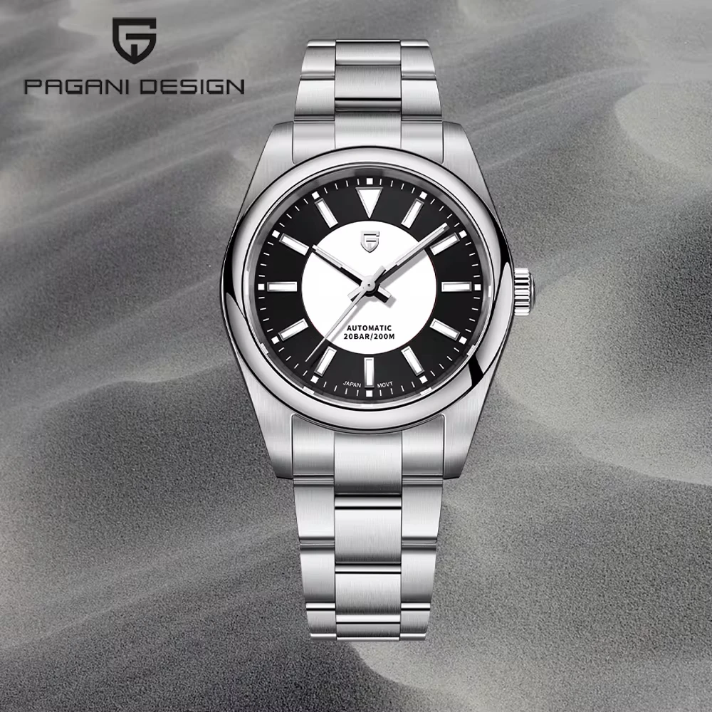 

PAGANI DESIGN Vintage Fashion Men's Automatic Mechanical Watch NH35A Sapphire Stainless Steel Waterproof Classic watches for men