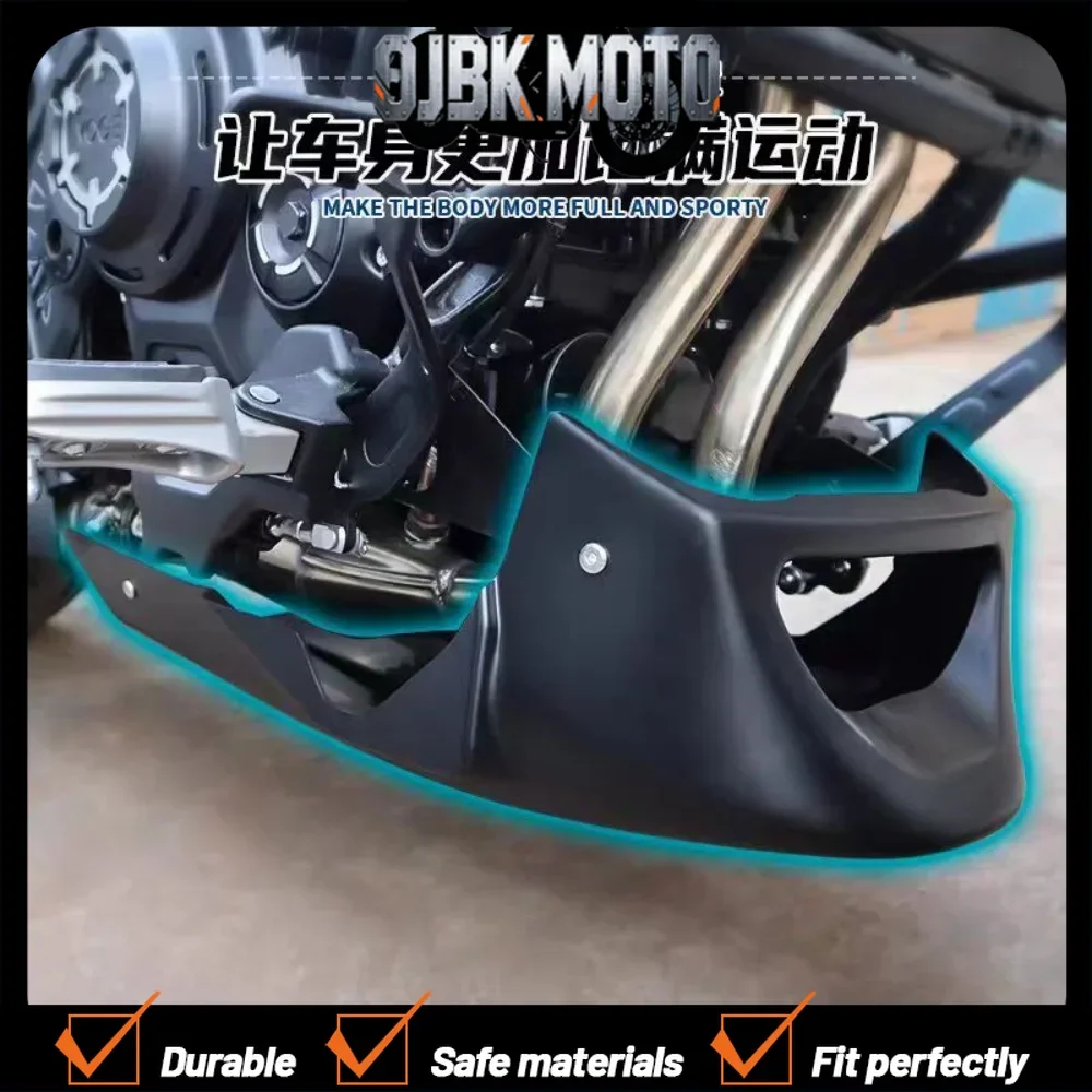 【Perfect fit】LONCIN VOGE CU525 custom lower fairing engine lower support guard plate decorative cover accessories