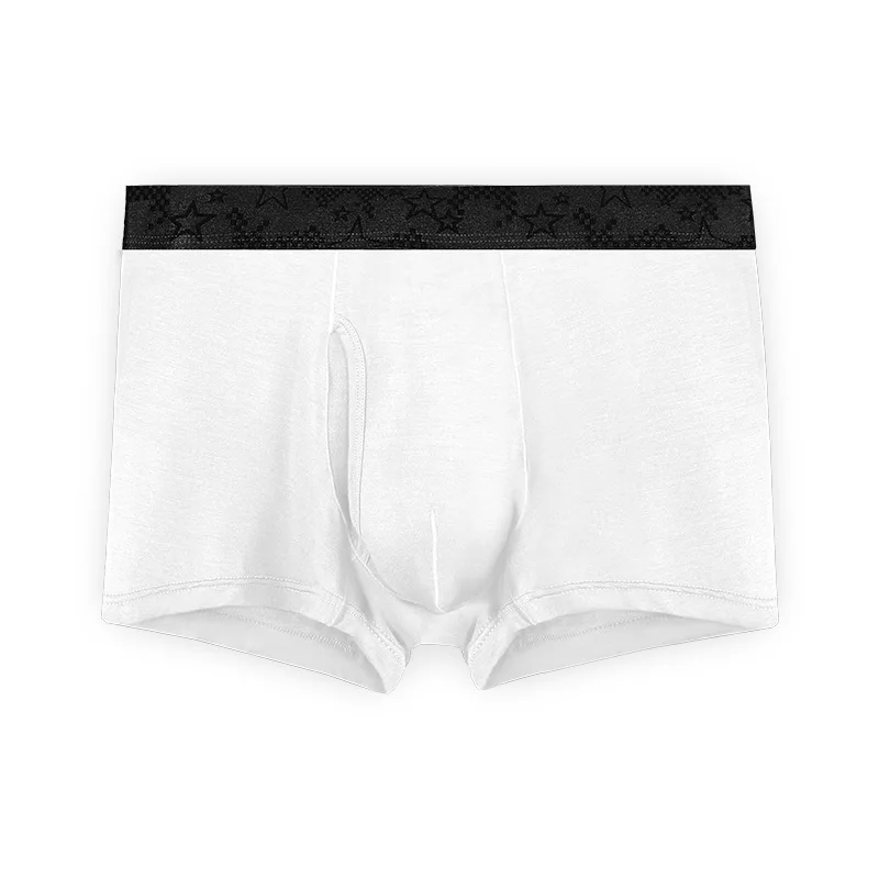 Men's Boxers Shorts Modal Underwear Man Panties Solid Breathable Bullet Separation Pouch Underpants Male Trunks Cueca Plus Size - Image 5