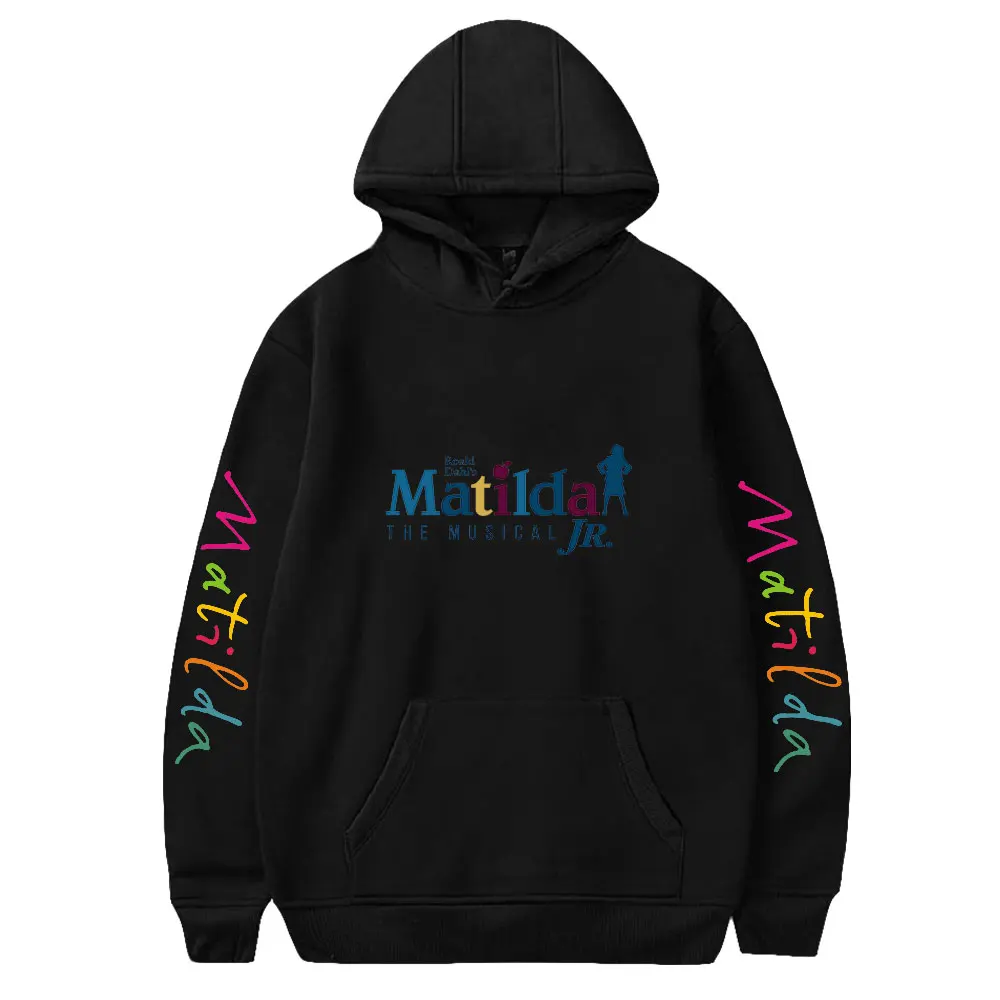 

2026 Roald Dahl's Matilda the Musical Movie Hoodie Long Sleeve Women Men Hooded Sweatshirt Harajuku Streetwear Unisex Clothes