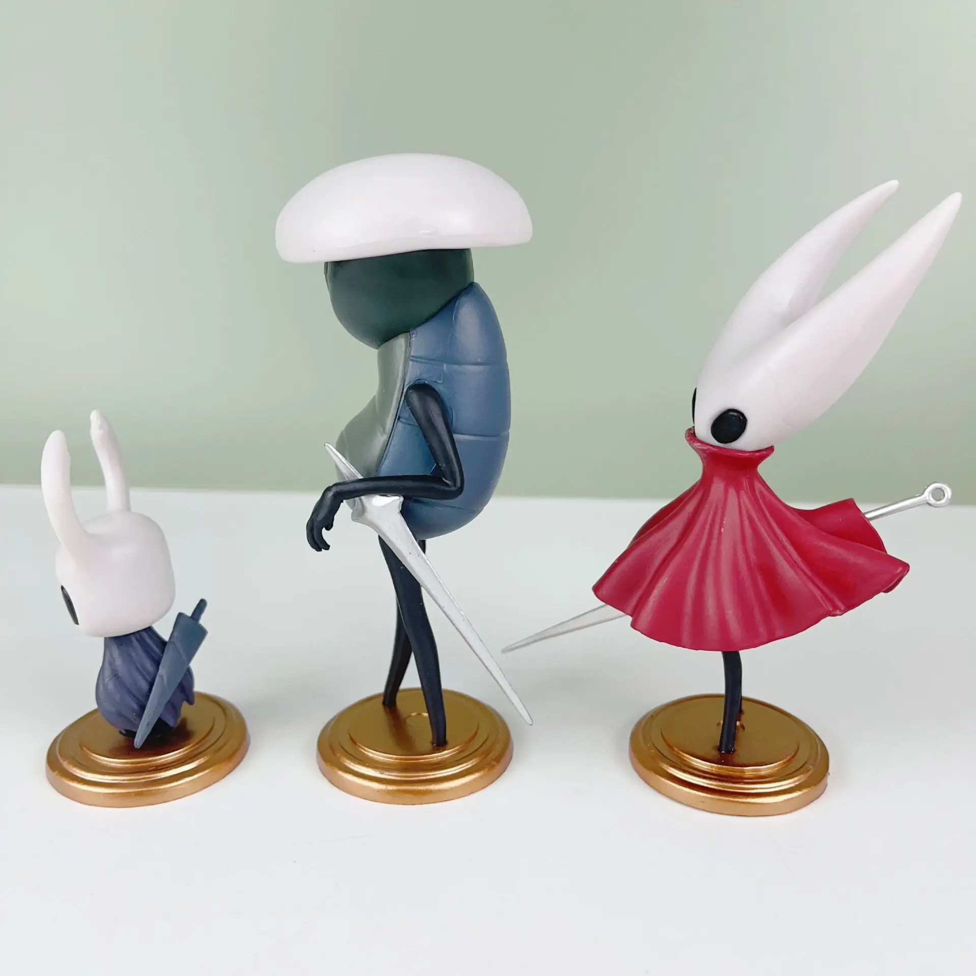 3 Types/set Hollow Knight 6.5-inch protagonist-style Wasp Quiro suit figures for Children's gifts