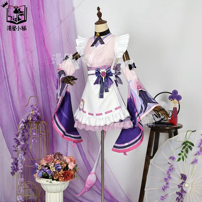 

asdh8@Yumemizuki Mizuki Cosplay Genshin Impact Costume Halloween Enchanting Dreams Game Uniforms Costumes for Women Girls Custo