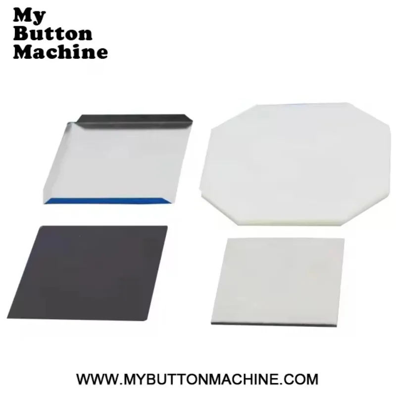 63.5*63.5MM Rectangle Fridge Magnet Maker Machine kit with Fridge making machine Paper Cutter  Materials