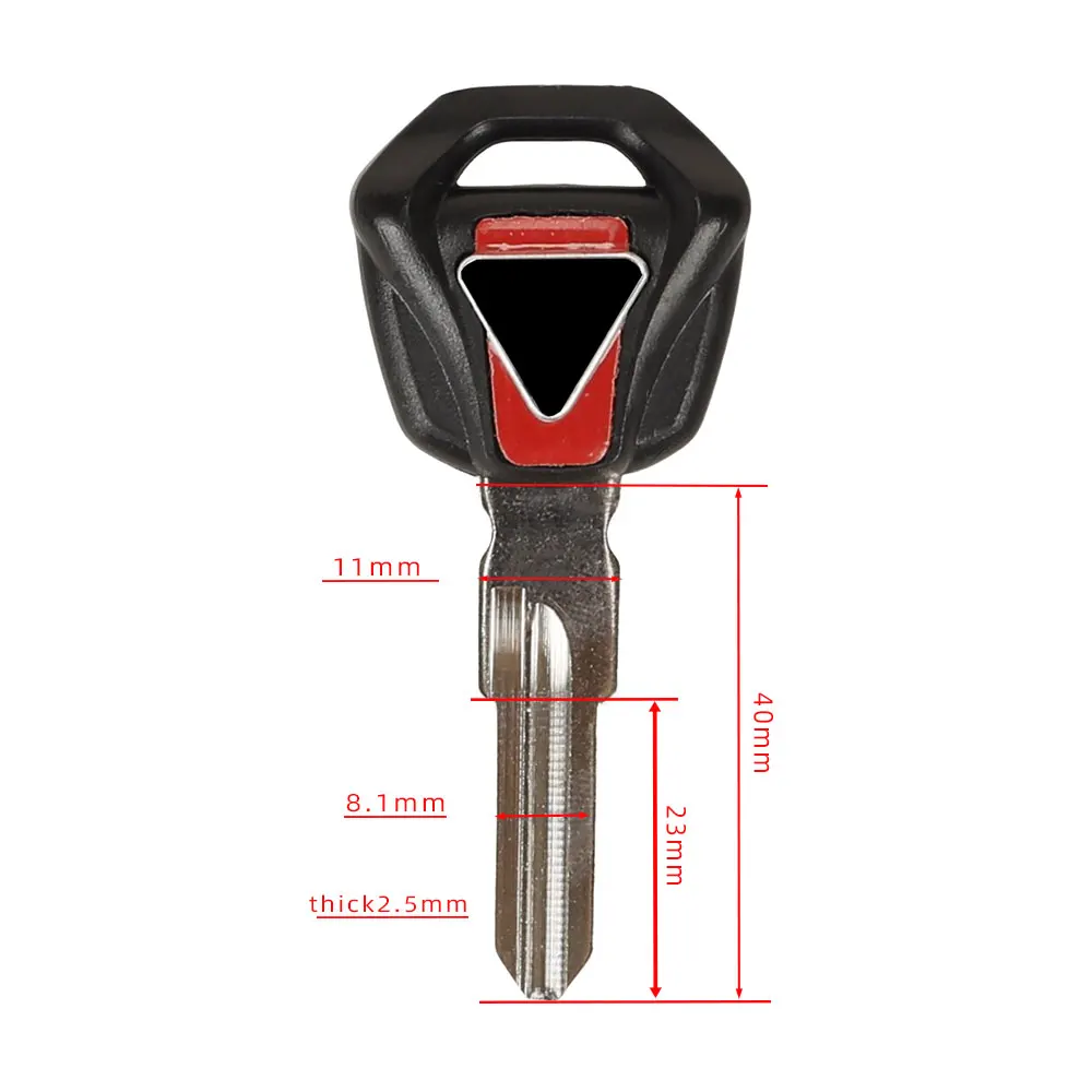 1Pcs New Blank Key Motorcycle Replace Uncut Keys For Bonneville Bobber 675 T100 T120 T800 T900 Tiger 900 800 120 100