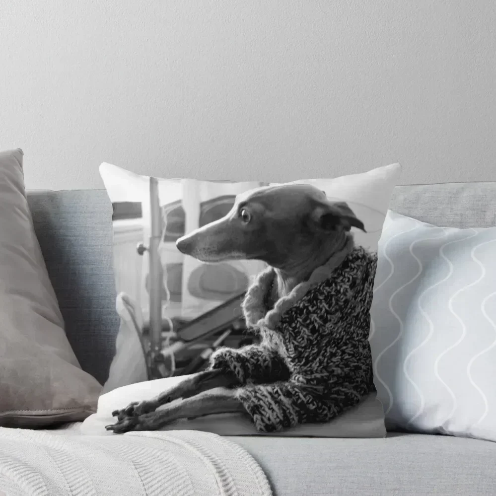 

Italian greyhound girl Throw Pillow christmas decorations 2025 pillow pillowcase Bed pillowcases pillow