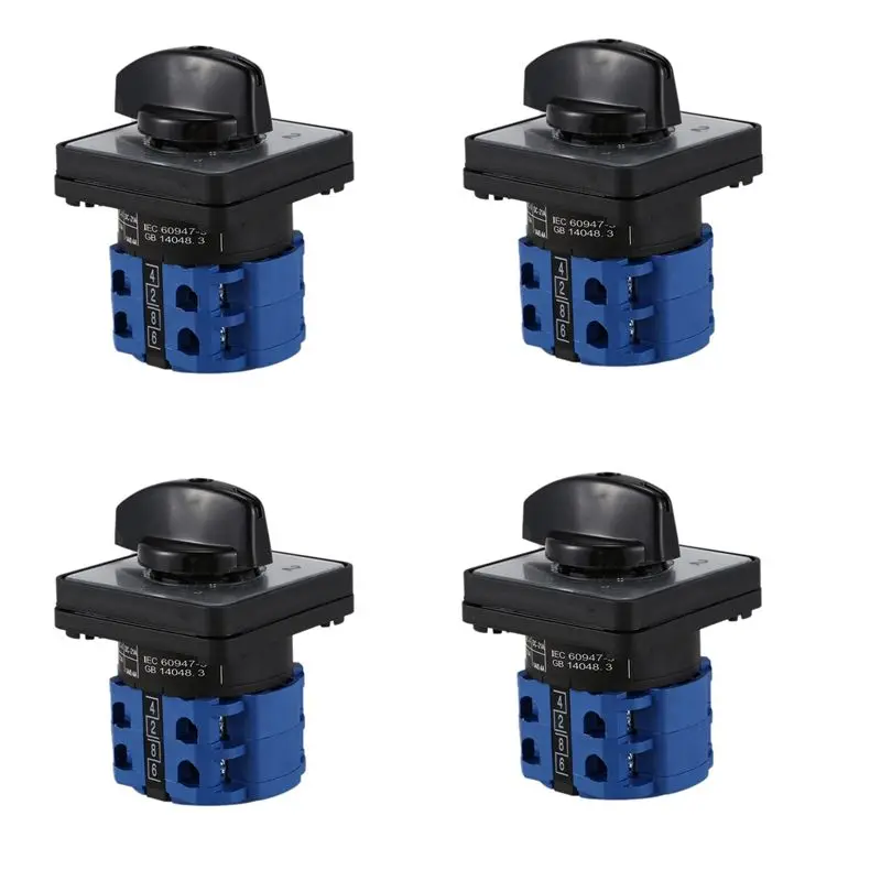 

A53Q-4X AC 440V 240V On/OFF/On Universal Change Over Rotary Cam Switch