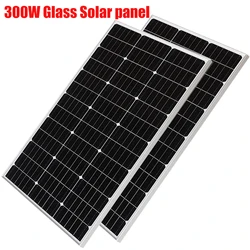 Portable Solar Panel 12v 300W - 2x 150W solar panels Solar Cell Power Boat Camping BV Camper Accessories Solar System for Home