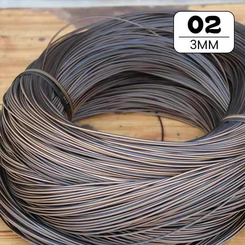 2.5/3Cm 500G Round Pe Rattan Plastic Synthetic Rattan Weaving Raw Material Knit Furniture Repair Chair Table Storage Basket Tool - Image 17