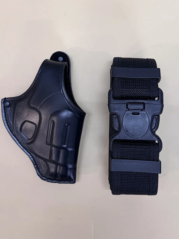 トップレイヤー牛革クイックドローカバーシェルスミス＆ウェッソン38ウエストガンホルスターアウトドアキャンプ旅行用品ミリタリーファン用品