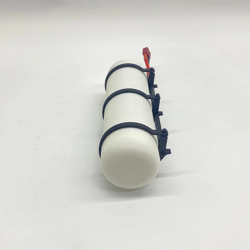 Modello di design originale Serbatoio dell'acqua Scatola batteria stampata in 3D per 1/14 Tamiya RC Camion Rimorchio ribaltabile Scania Benz Actros Volvo MAN FAI DA TE