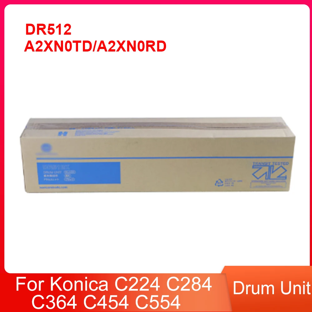 

Original DR512 C/M/Y/K Imaging Drum Unit for Konica Minolta Bizhub C224 C284 C364 C454 C554 Drum Kit